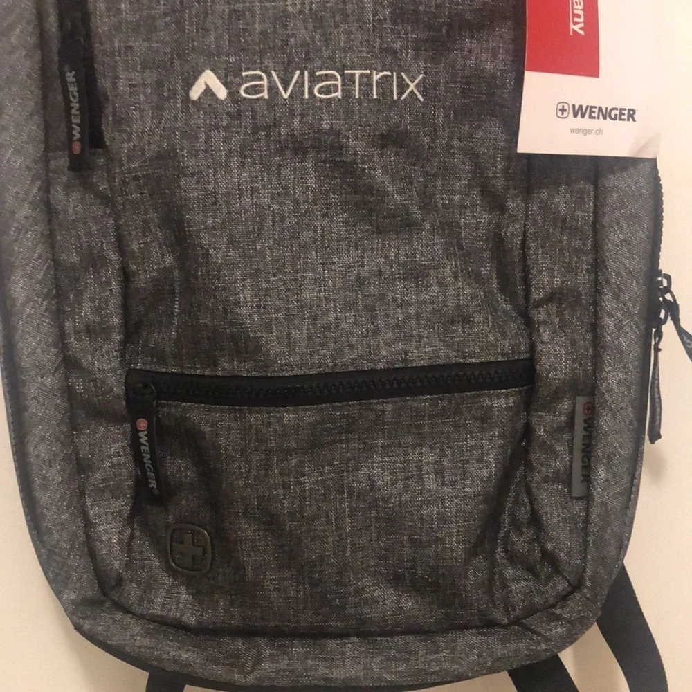 Wenger NEW Gray Laptop Backpack